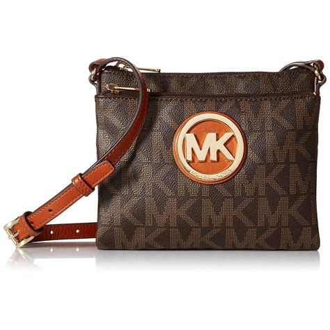 michael kors brown crossbody bags|Michael Kors brown suede purse.